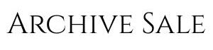 Archive Sale